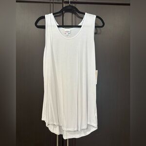 LuLaRoe White Tank Top